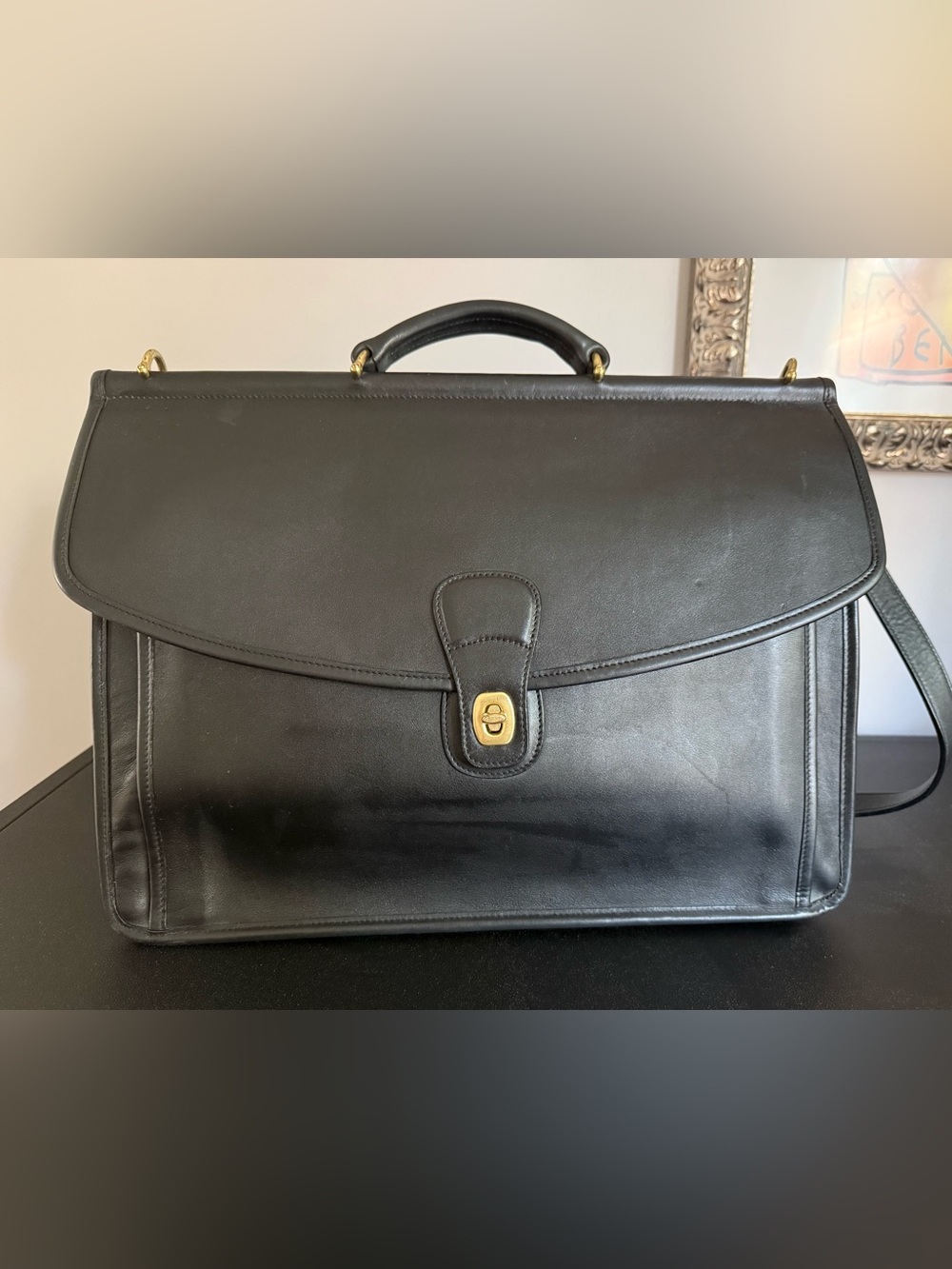 Vintage Coach Beekman Briefcase from The Devil Wears Prada 2